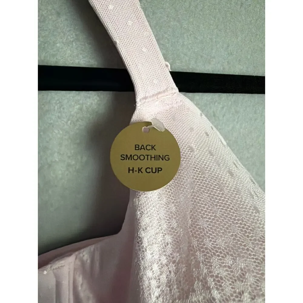 Wacoal Back Smoothing Bra Underwire Light Pink Women's 36J NEW